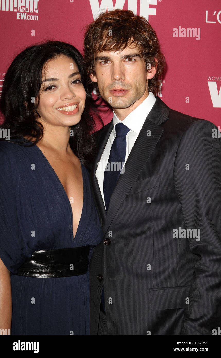 Christopher gorham and wife anel High Resolution Stock Photography and ...
