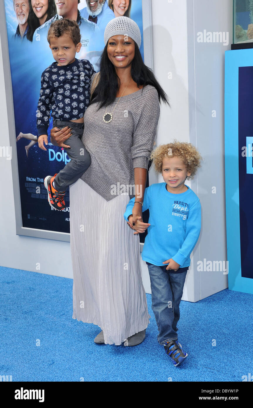 Garcelle Beauvais The Los Angeles premiere of 'Dolphin Tale' at the Mann Village Theatre - Arrivals Los Angeles, California - 17.09.11 Stock Photo