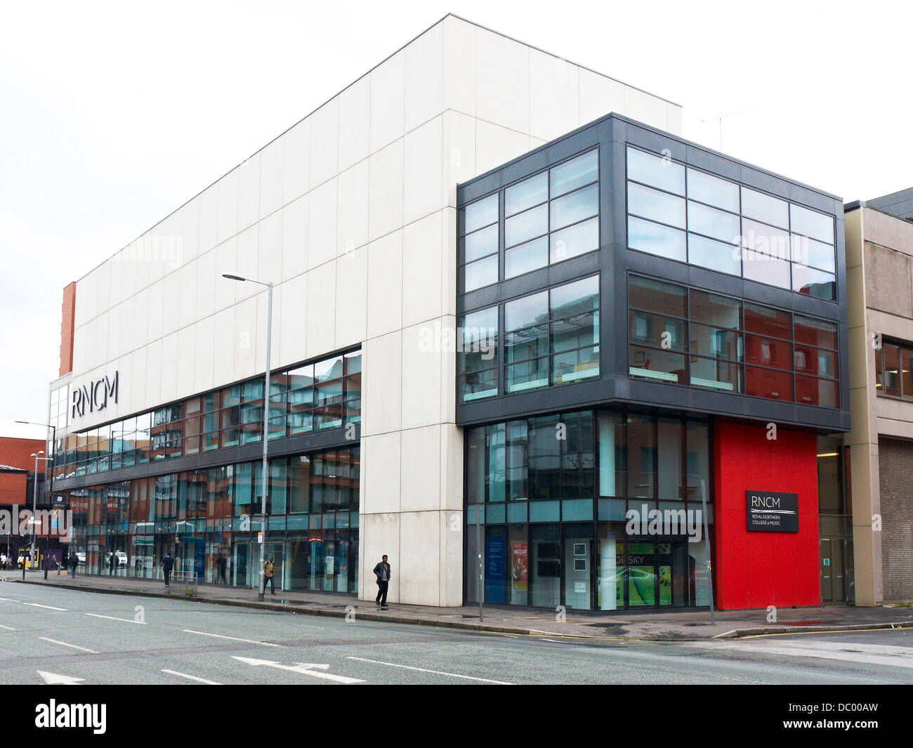 RNCM, Royal Northern College of Music building as part of University of Manchester UK Stock Photo