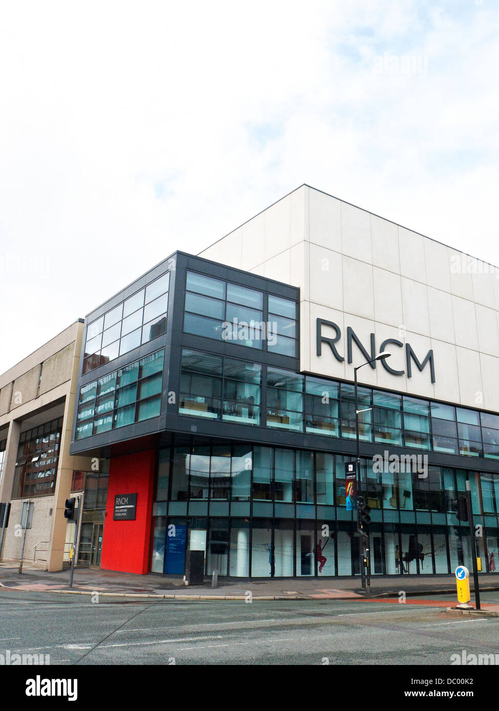 RNCM, Royal Northern College of Music building as part of University of Manchester UK Stock Photo