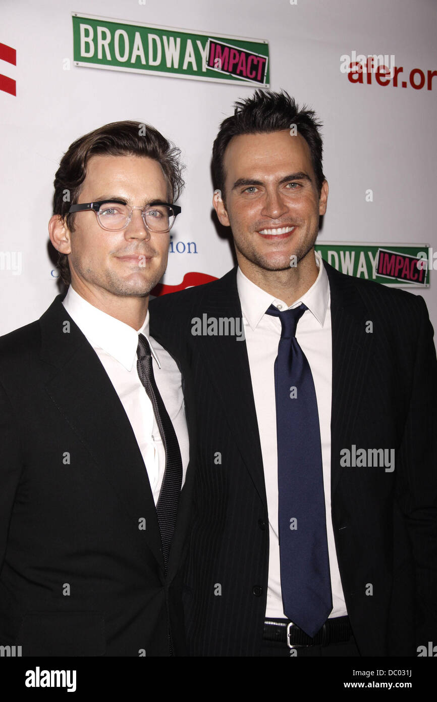 Matt Bomer and Cheyenne Jackson After party for the world premiere all