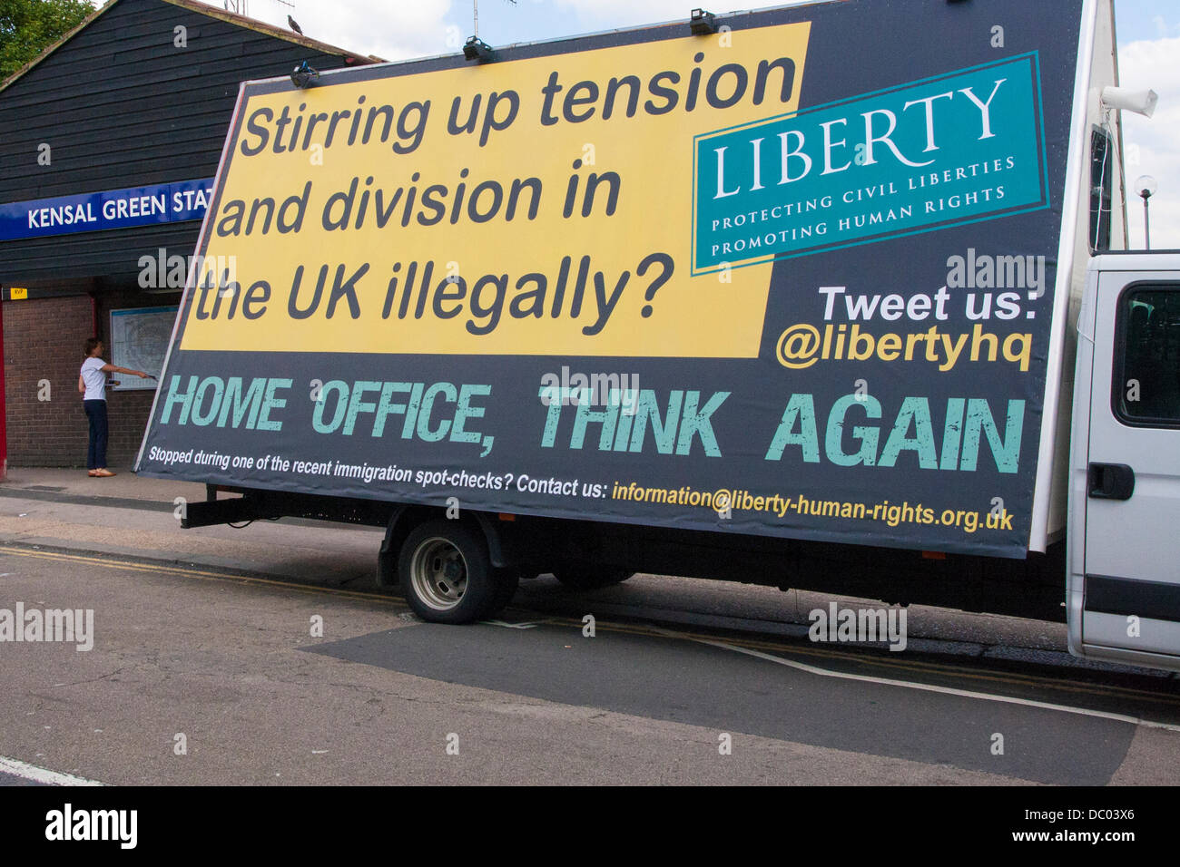 Home office illegal immigrant van hi-res stock photography and images -  Alamy