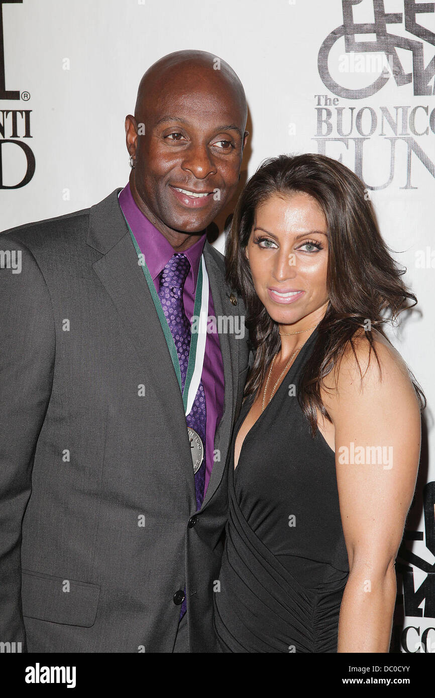 Jerry Rice, at the 28th Annual Great Sports Legends dinner held at the ...