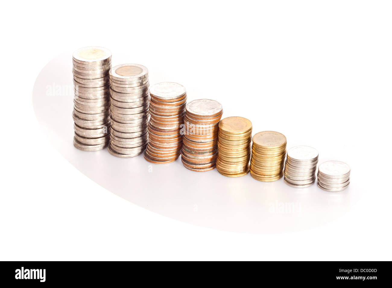 coins of thailand Stock Photo - Alamy