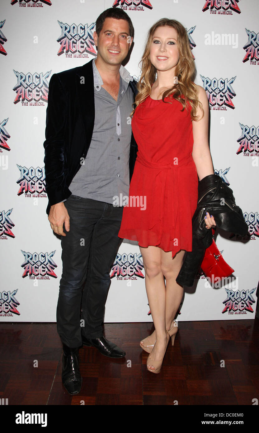 Hayley Westenra and boyfriend Arnaud Sabard Rock of Ages the musical