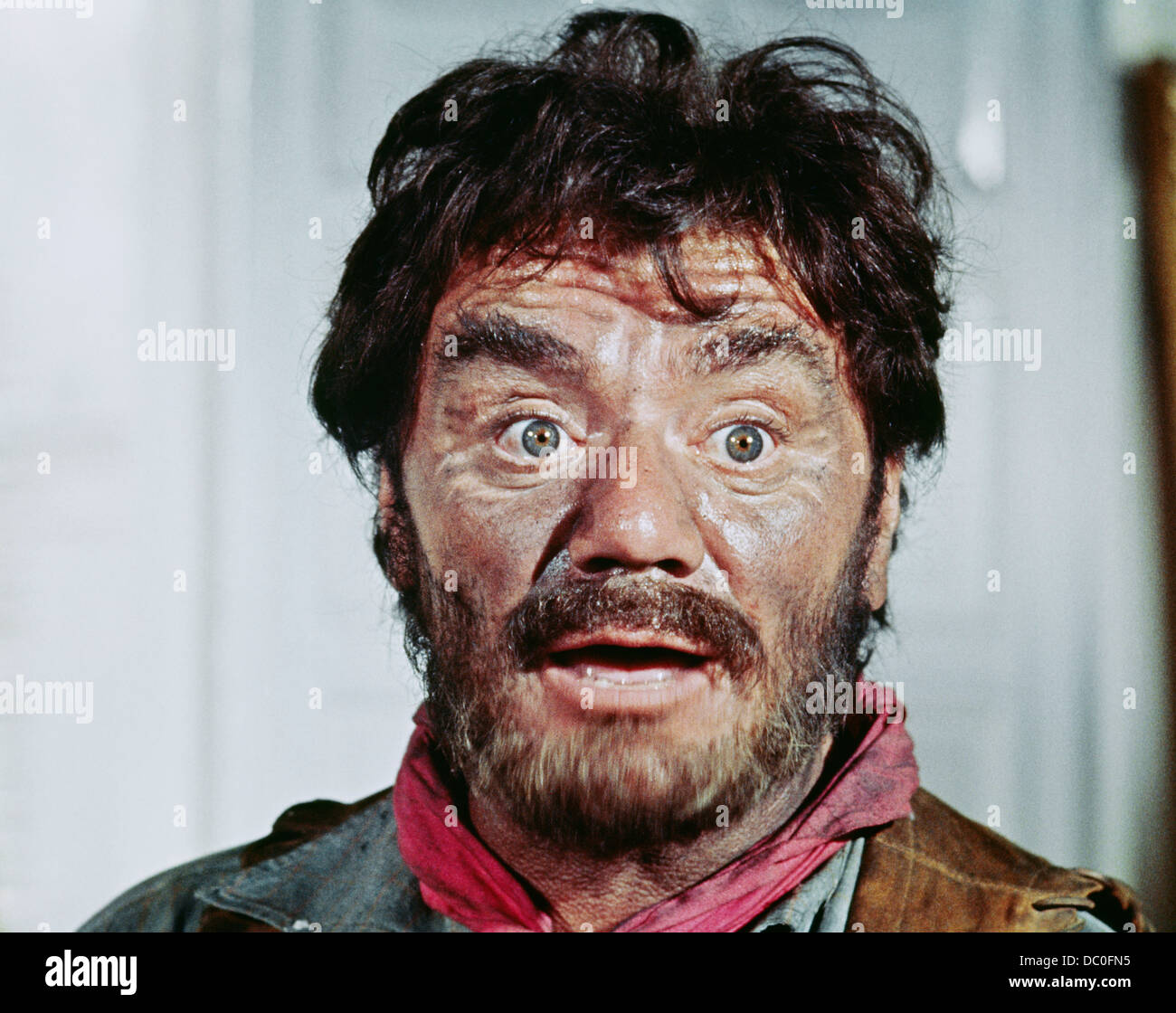 1960s PORTRAIT OF ACTOR ERNEST BORGNINE IN CHARACTER COSTUME Stock Photo