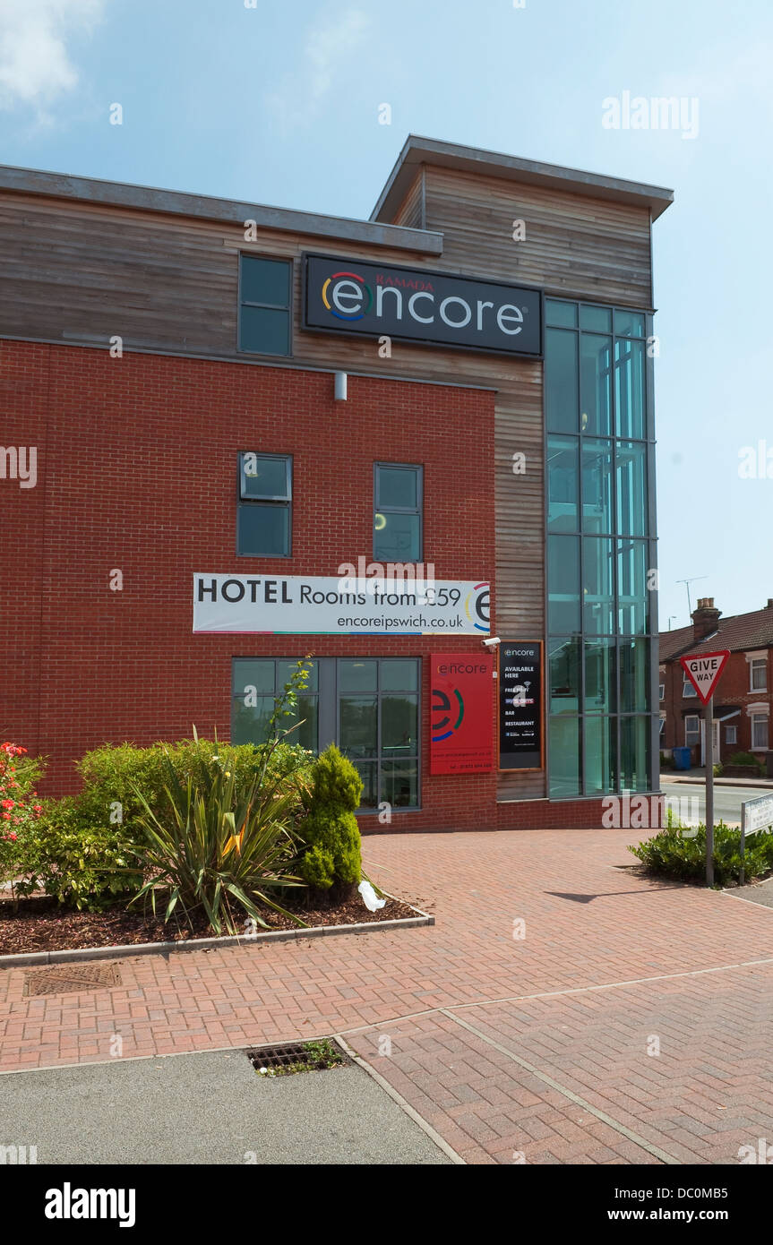 Ramada Encore hotel in Ipswich, Suffolk, UK Stock Photo - Alamy