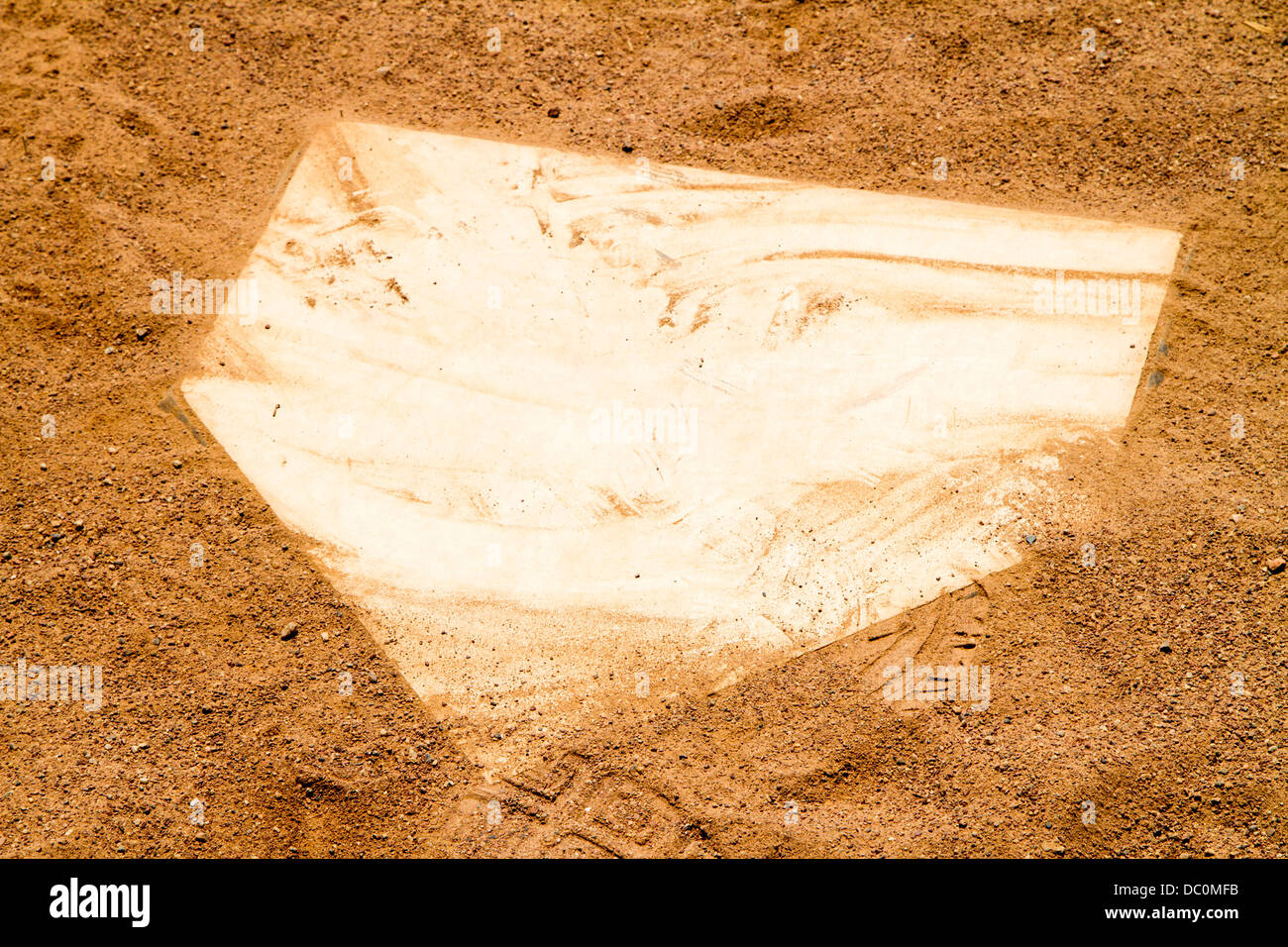 Baseball Home Plate Stock Photo - Alamy