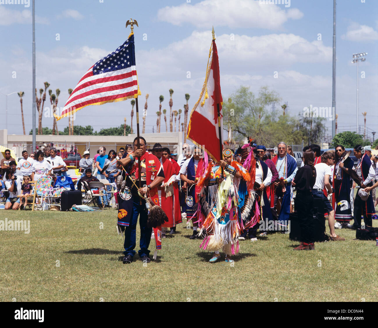 POW WOW NATIVE AMERICANS HOLD COMPETITION AT ARIZONA STATE UNIVERSITY