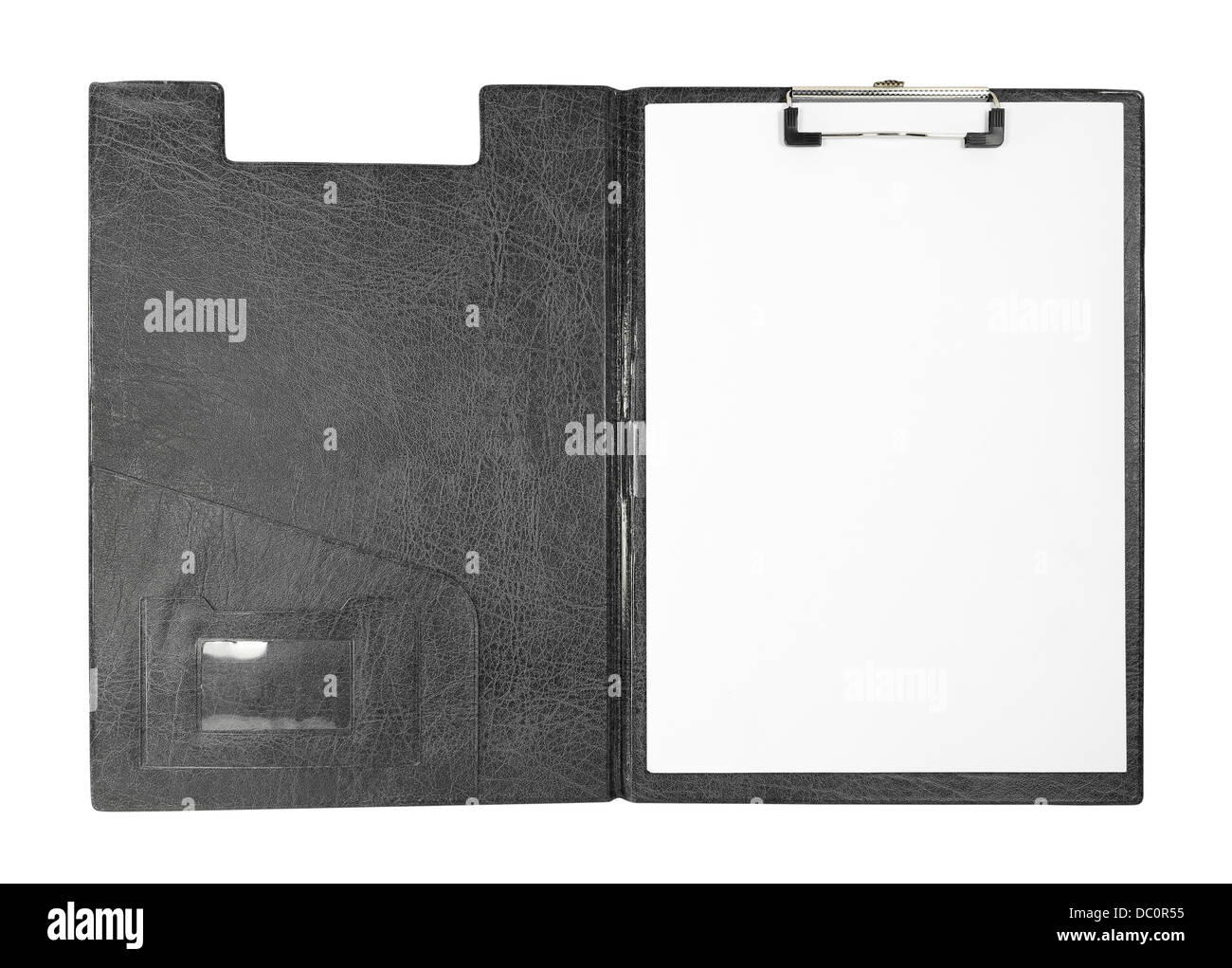 blank clipboard on white background (with clipping path Stock Photo - Alamy
