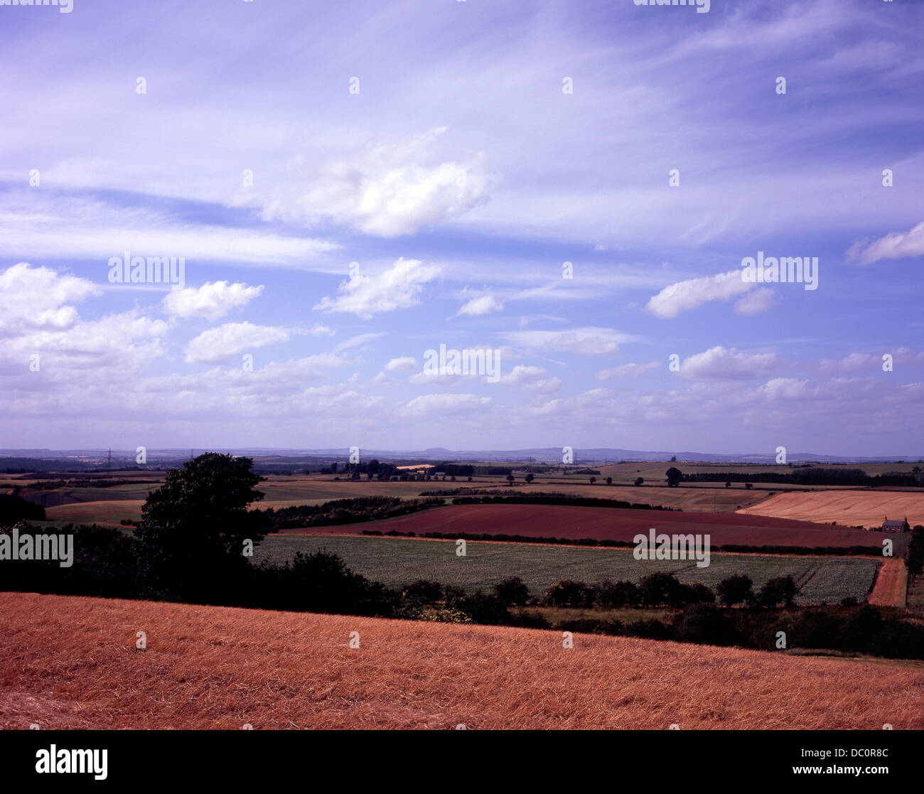 Flodden Field 1513 the site of the battle near the village of Branxton