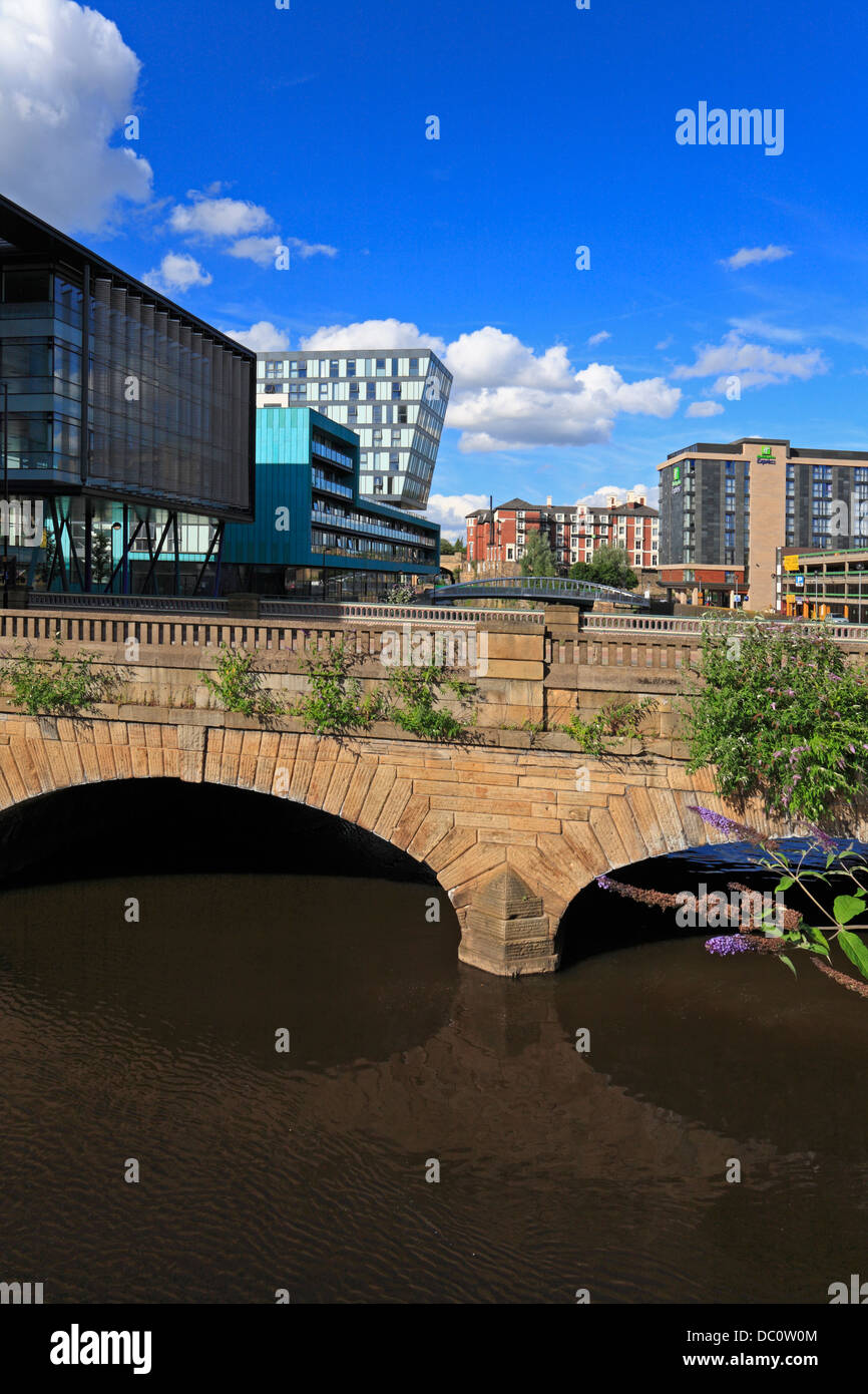 Riverside Exchange business developments along the River Don in