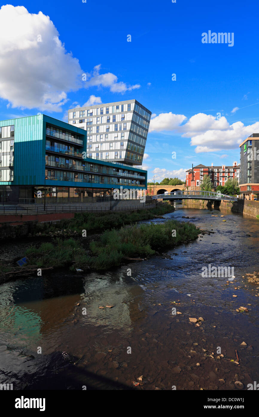 Riverside Exchange business developments along the River Don in