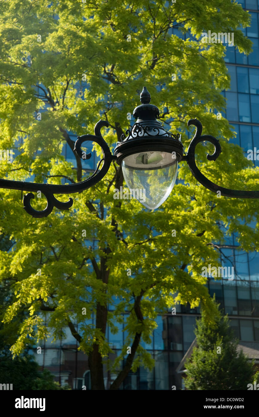 Wrought iron street light hi-res stock photography and images - Alamy