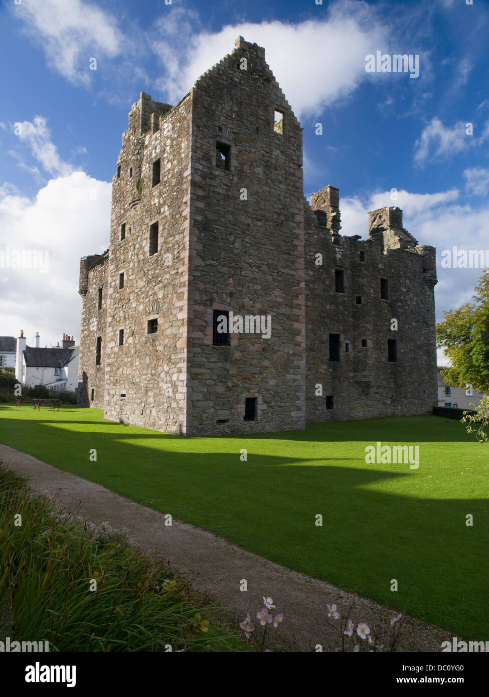 McLellan's Castle Kirkcudbright Stock Photo Alamy