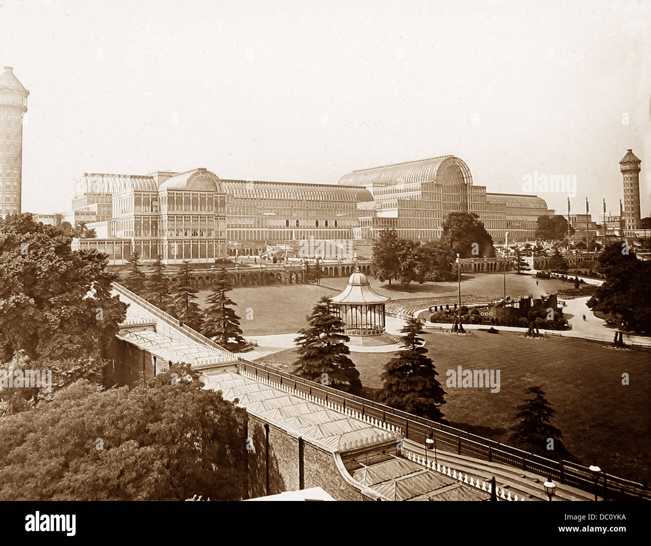 Crystal Palace Victorian period Stock Photo