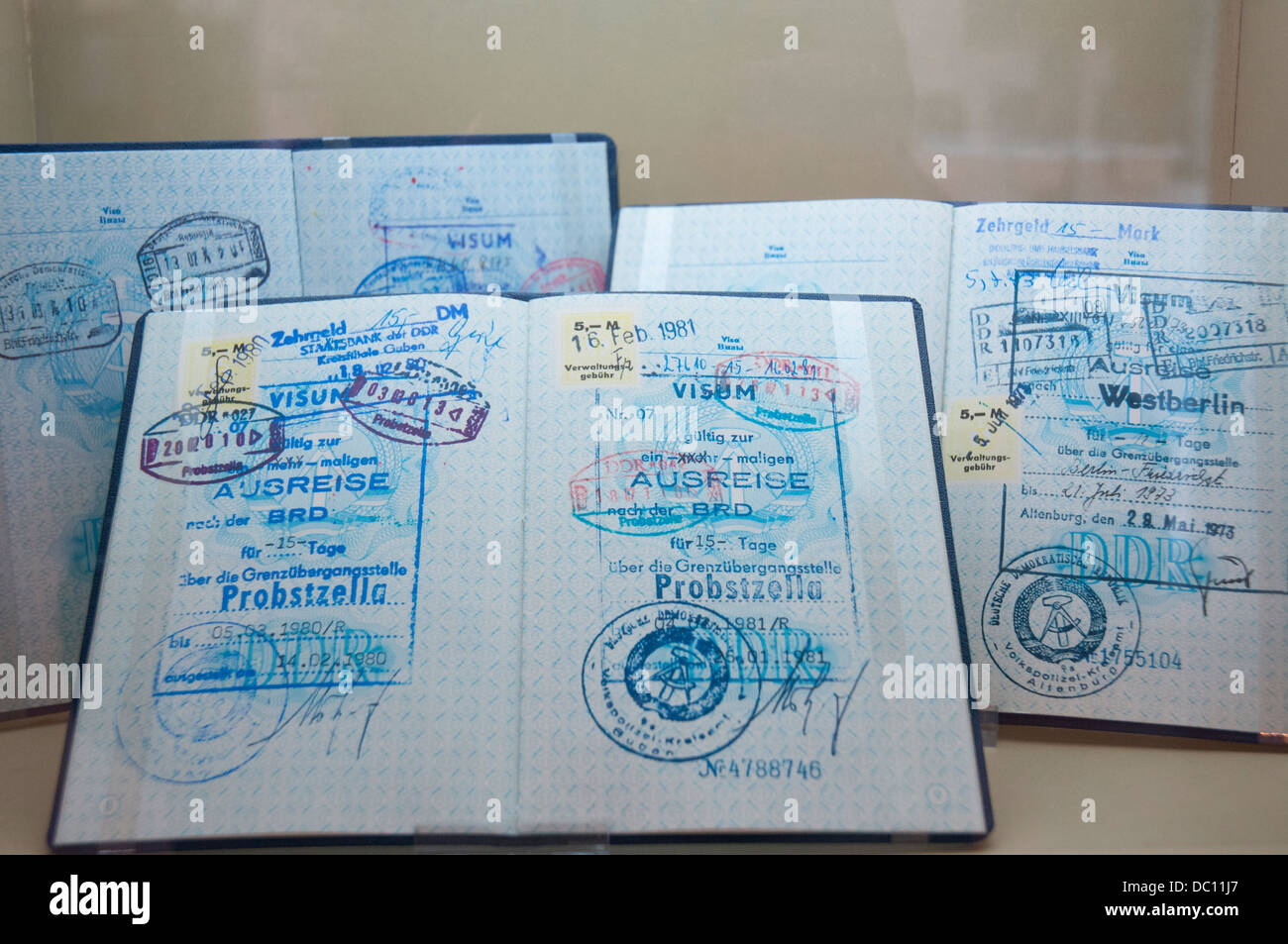 Ddr passport berlin hires stock photography and images Alamy
