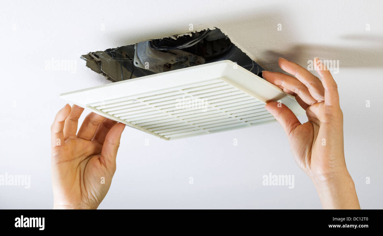 Close Up Horizontal Photo Of Female Hands Removing Bathroom