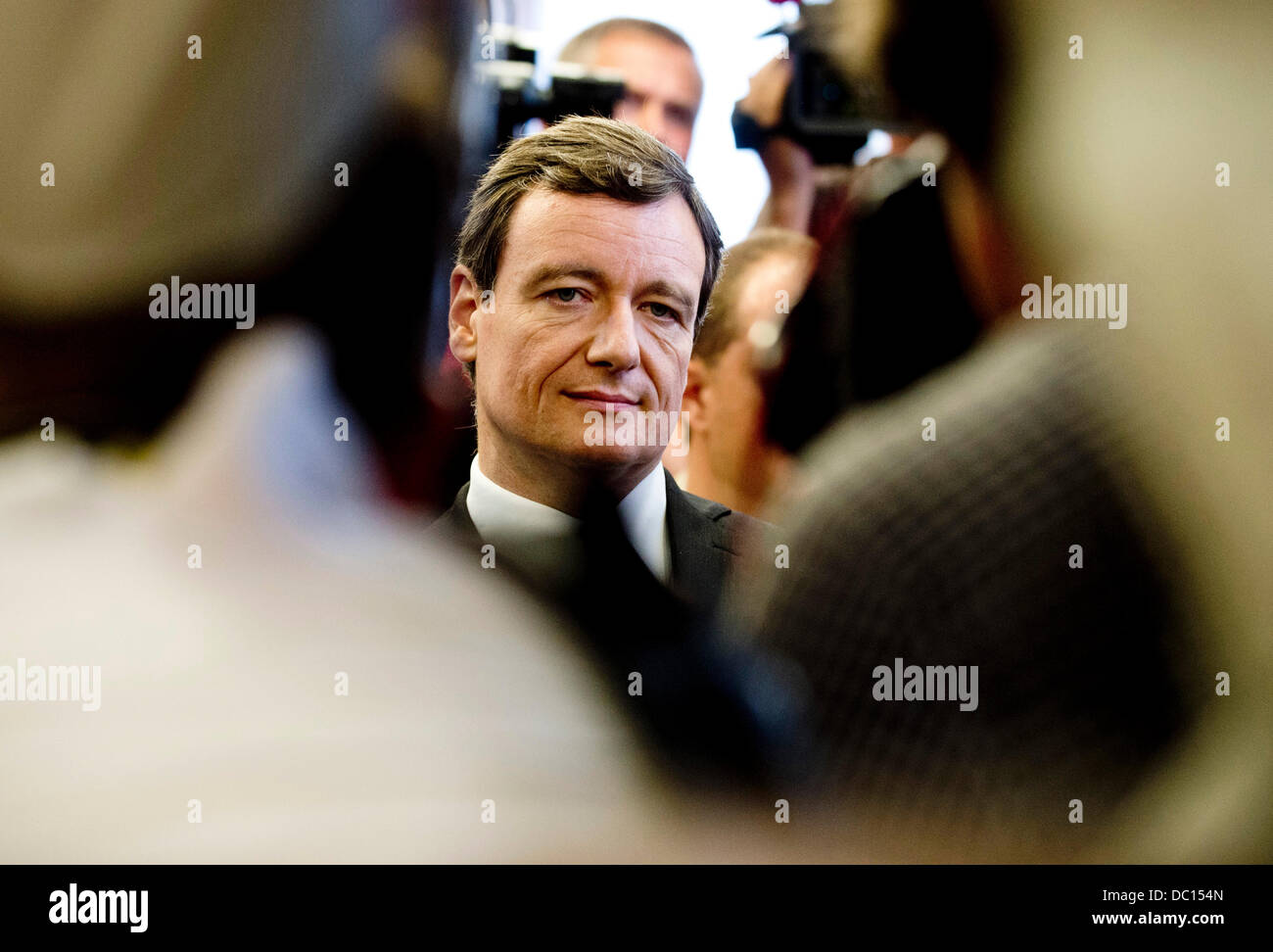 Prague, Czech Republic. 7th Aug, 2013. David Rath, former Social ...
