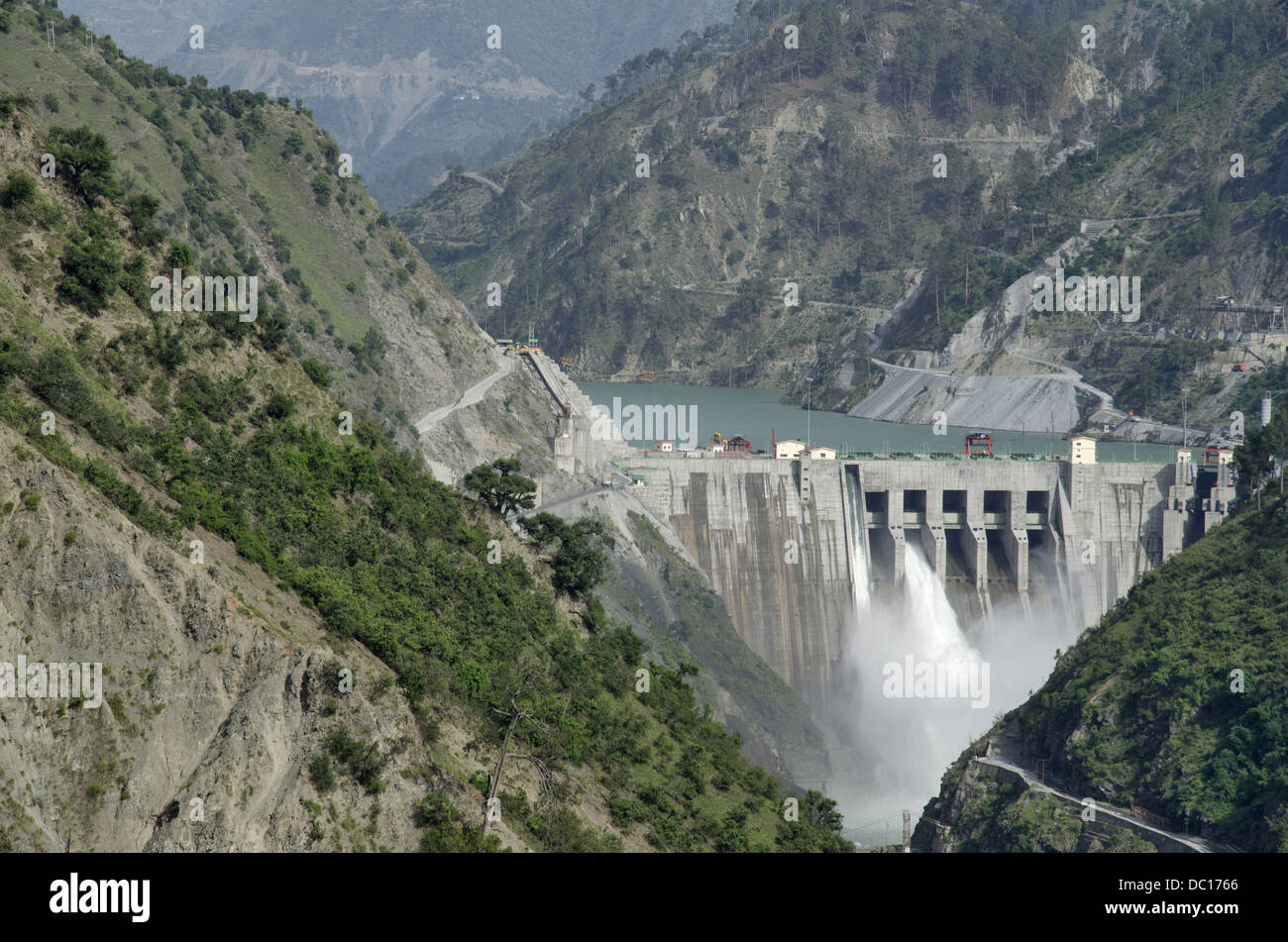 Baglihar dam on Chenab river. Known as Baglihar Hydroelectric Power