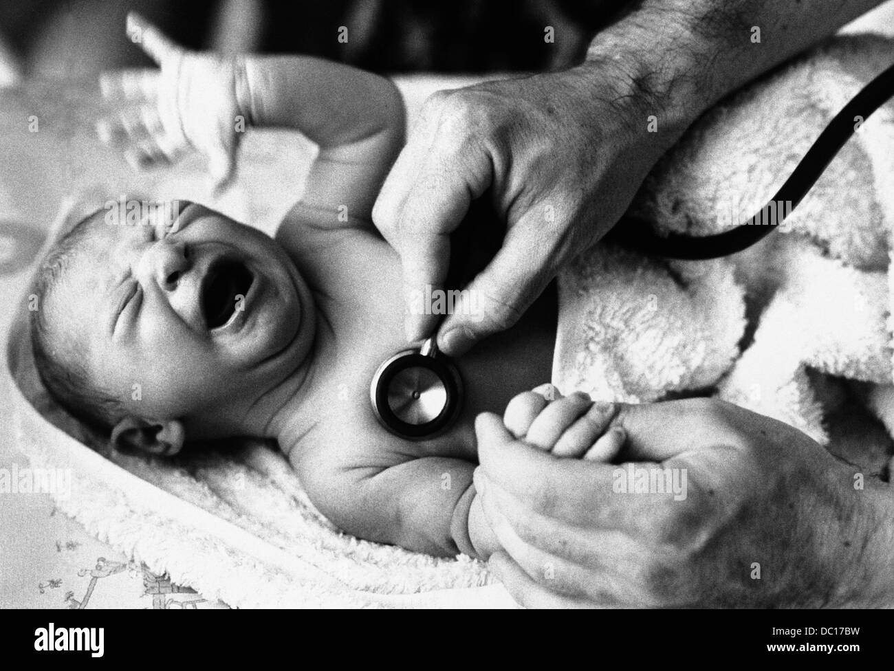 Natural child birth Black and White Stock Photos & Images - Alamy