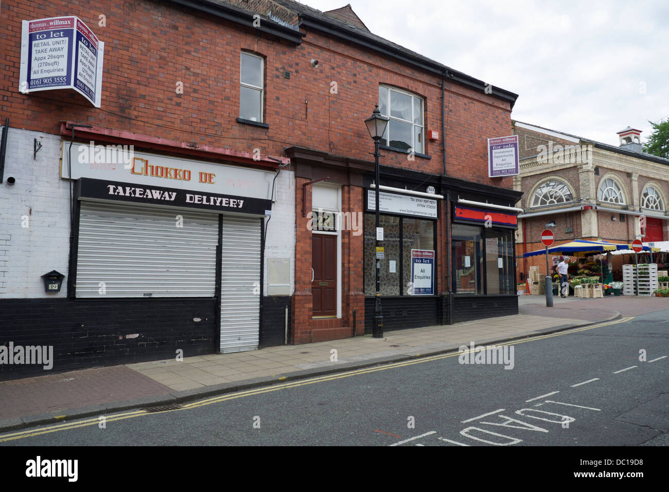 Altrincham Market town since 1290 Stock Photo Alamy
