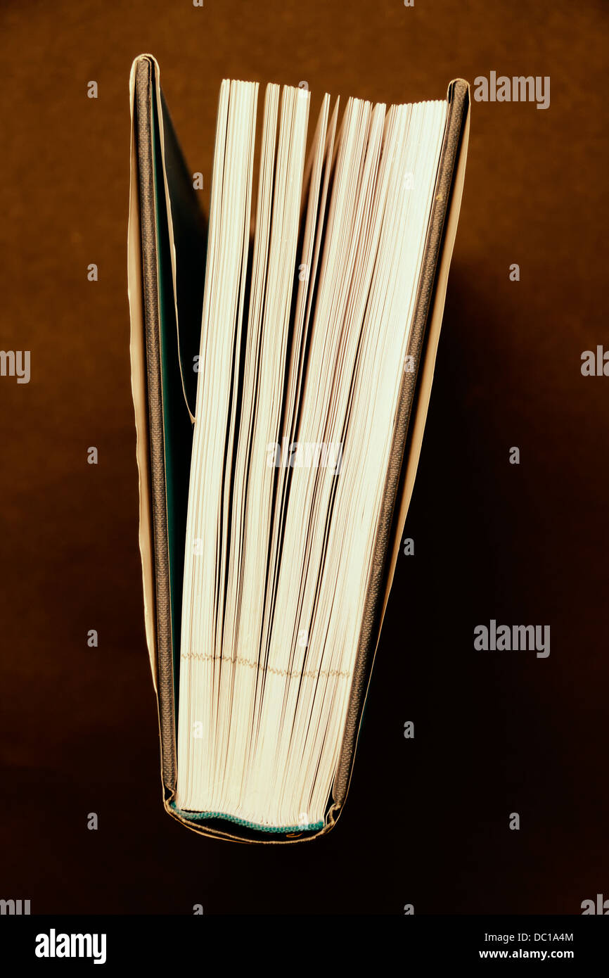 Pages of a reference book Stock Photo