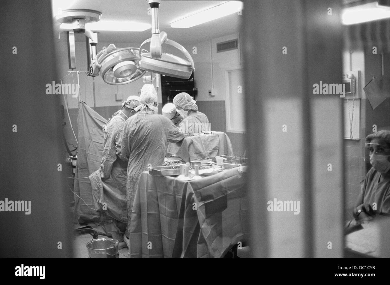 Healthcare surgery Black and White Stock Photos & Images - Alamy