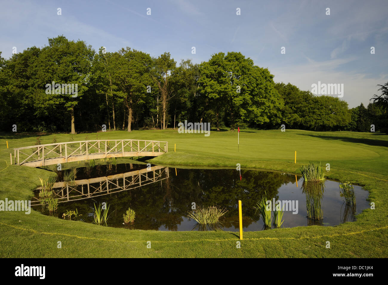 Pond on Sundridge Park Golf Course Bromley Kent England Stock Photo Alamy