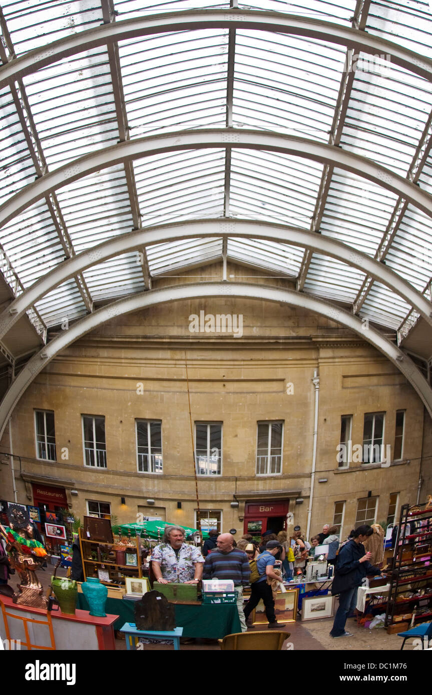 Green Park market in the old Green Park railway station in Bath