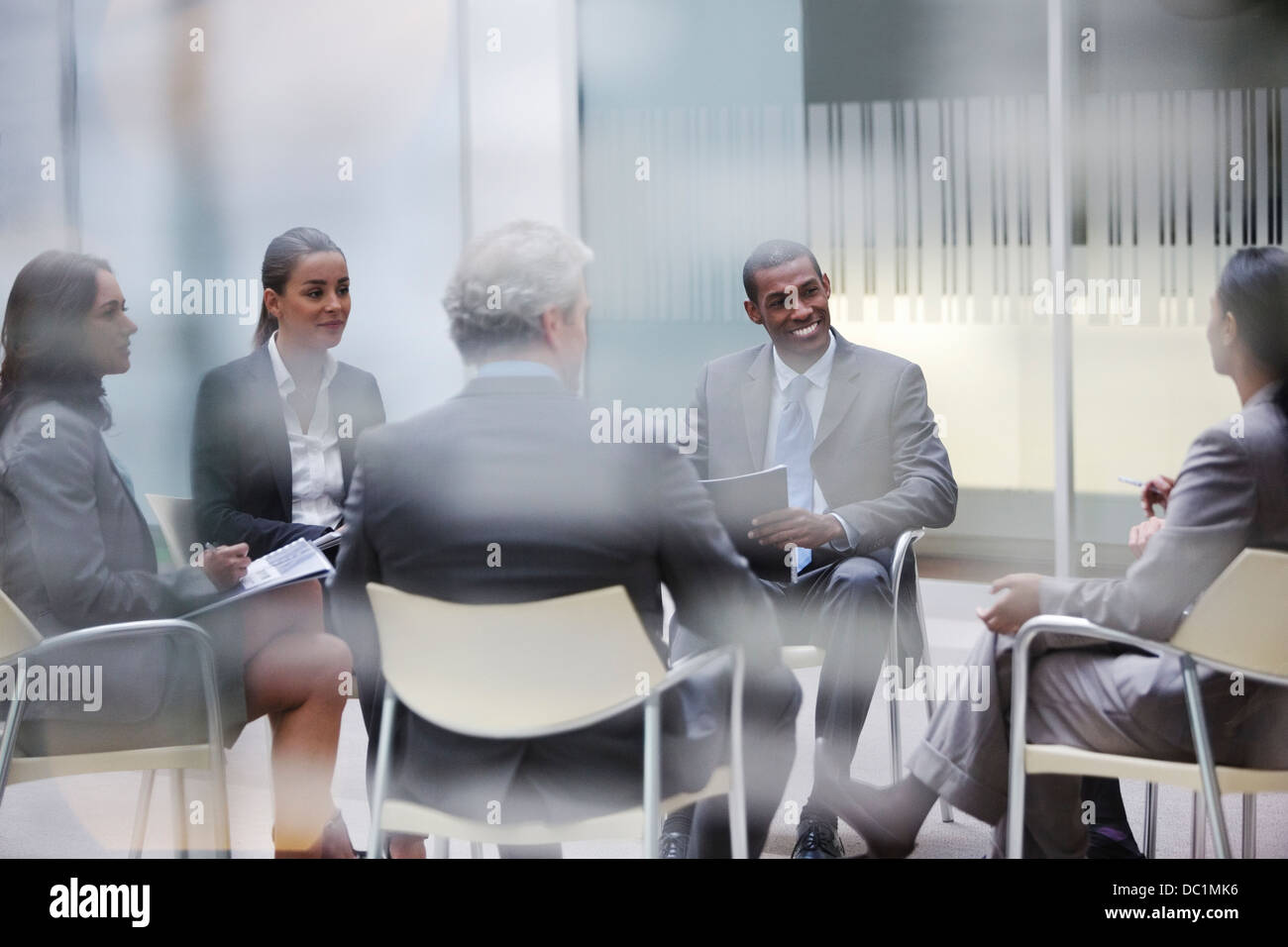 Business people meeting in office Stock Photo