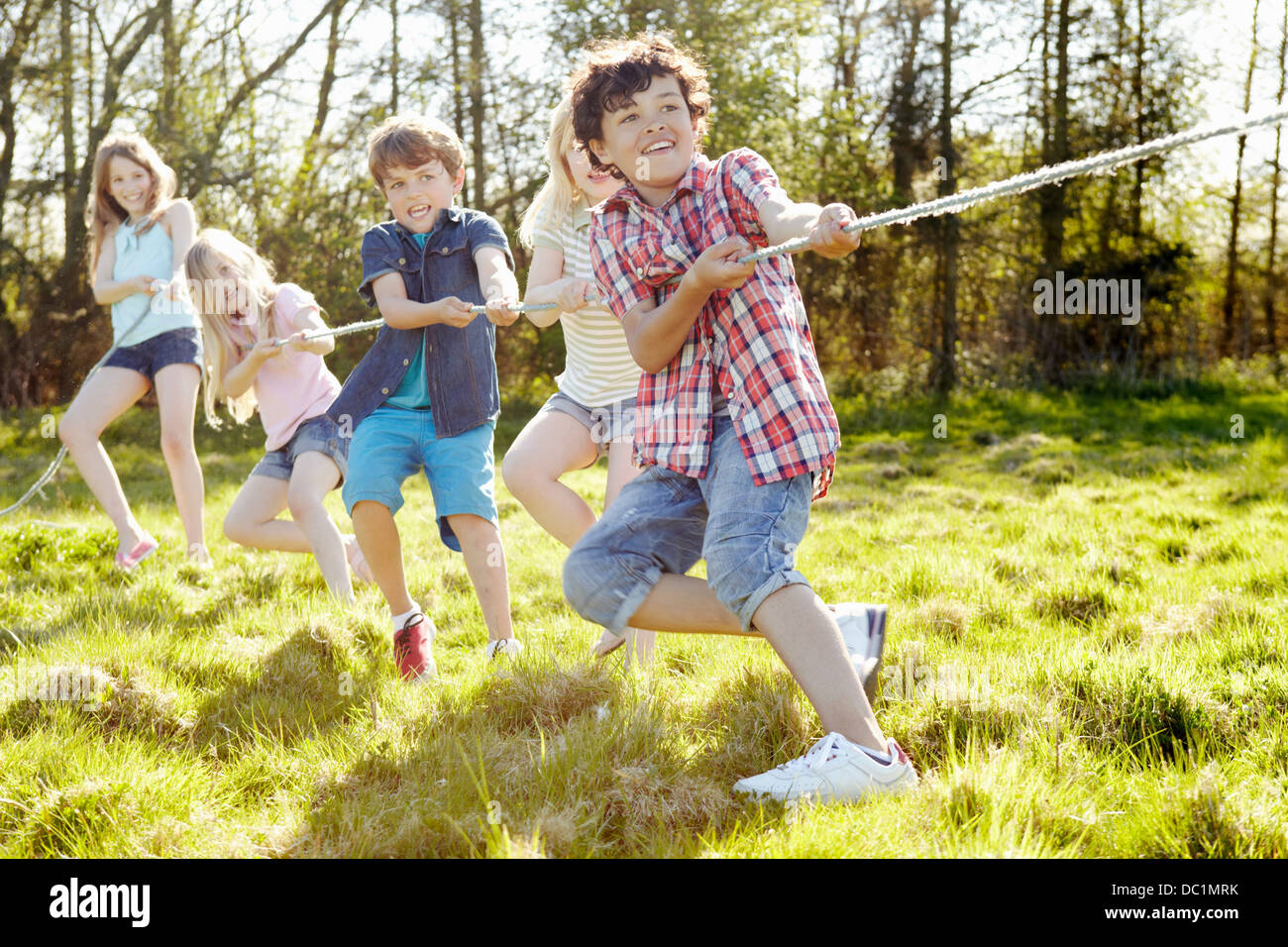 tug of war children