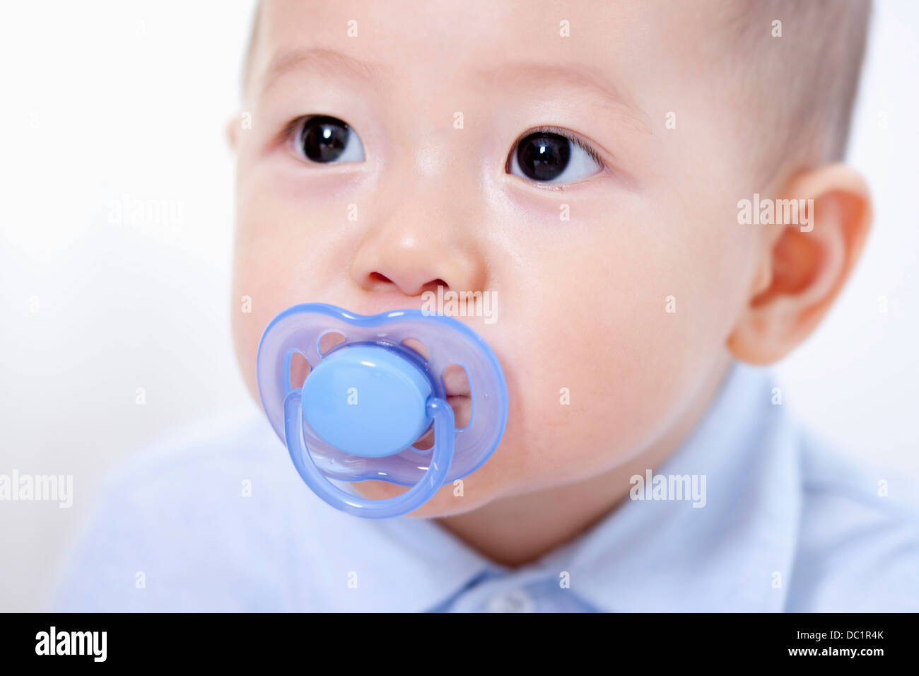 baby with pacifier Stock Photo - Alamy