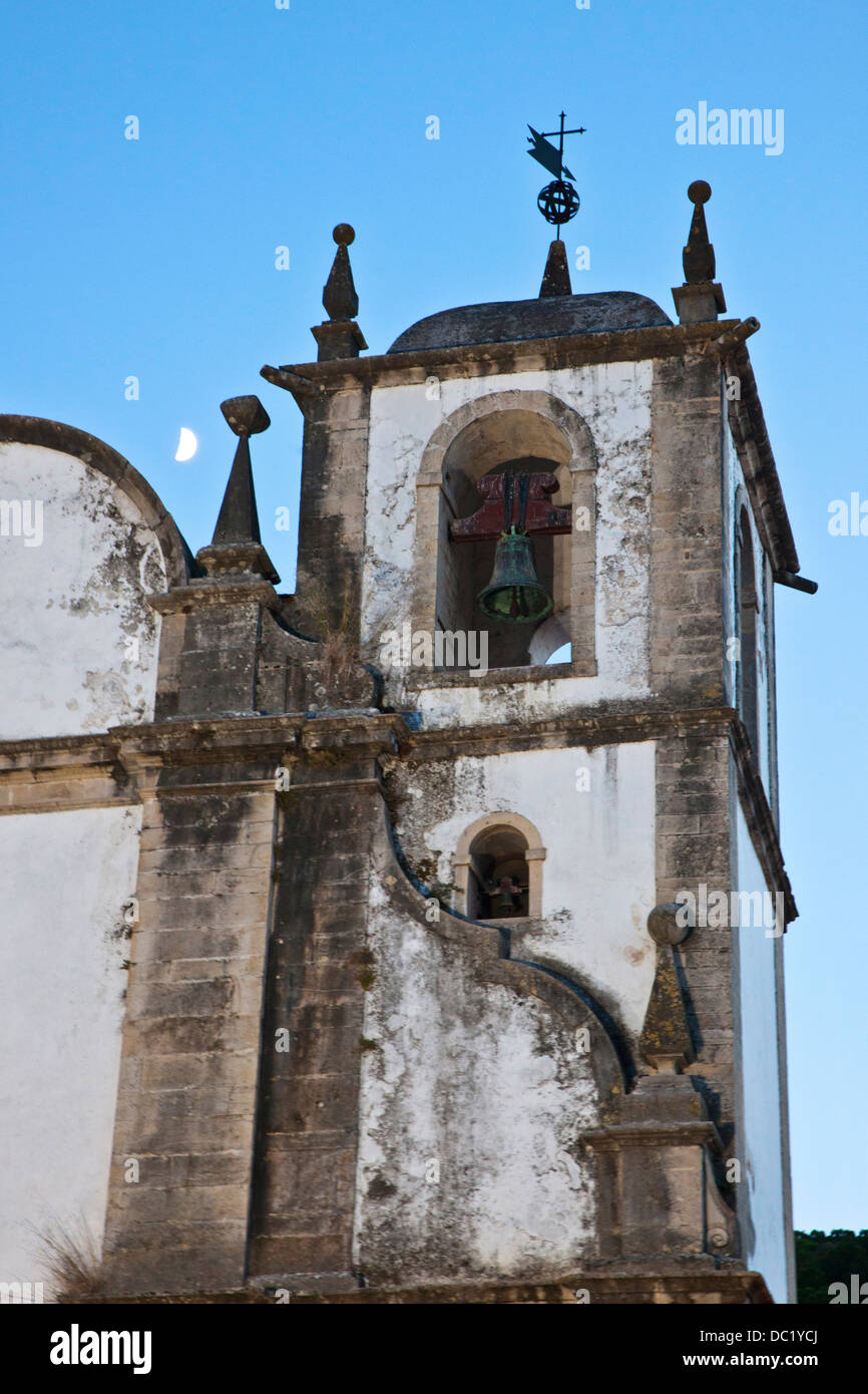 Europe, Portugal, Tomar. The Convent of San Francisco de Tomar, founded in 1624 and completed in 1660. Stock Photo