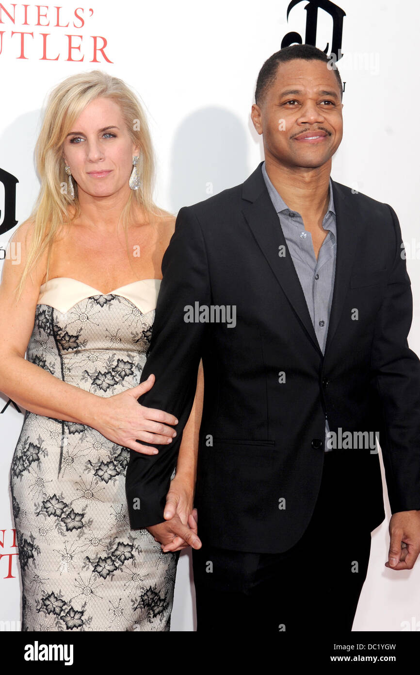 New York, USA. 05th Aug, 2013. Wife Sara Kapfer (L) and actor Cuba Gooding Jr. attend Lee Daniels' 'The Butler' New York Premiere at Ziegfeld Theater on August 5, 2013 in New York City. © dpa picture alliance/Alamy Live News Stock Photo