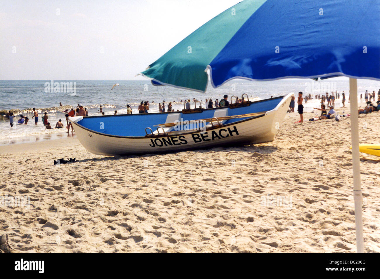 Jones Beach Lifeboat Stock Photo Alamy
