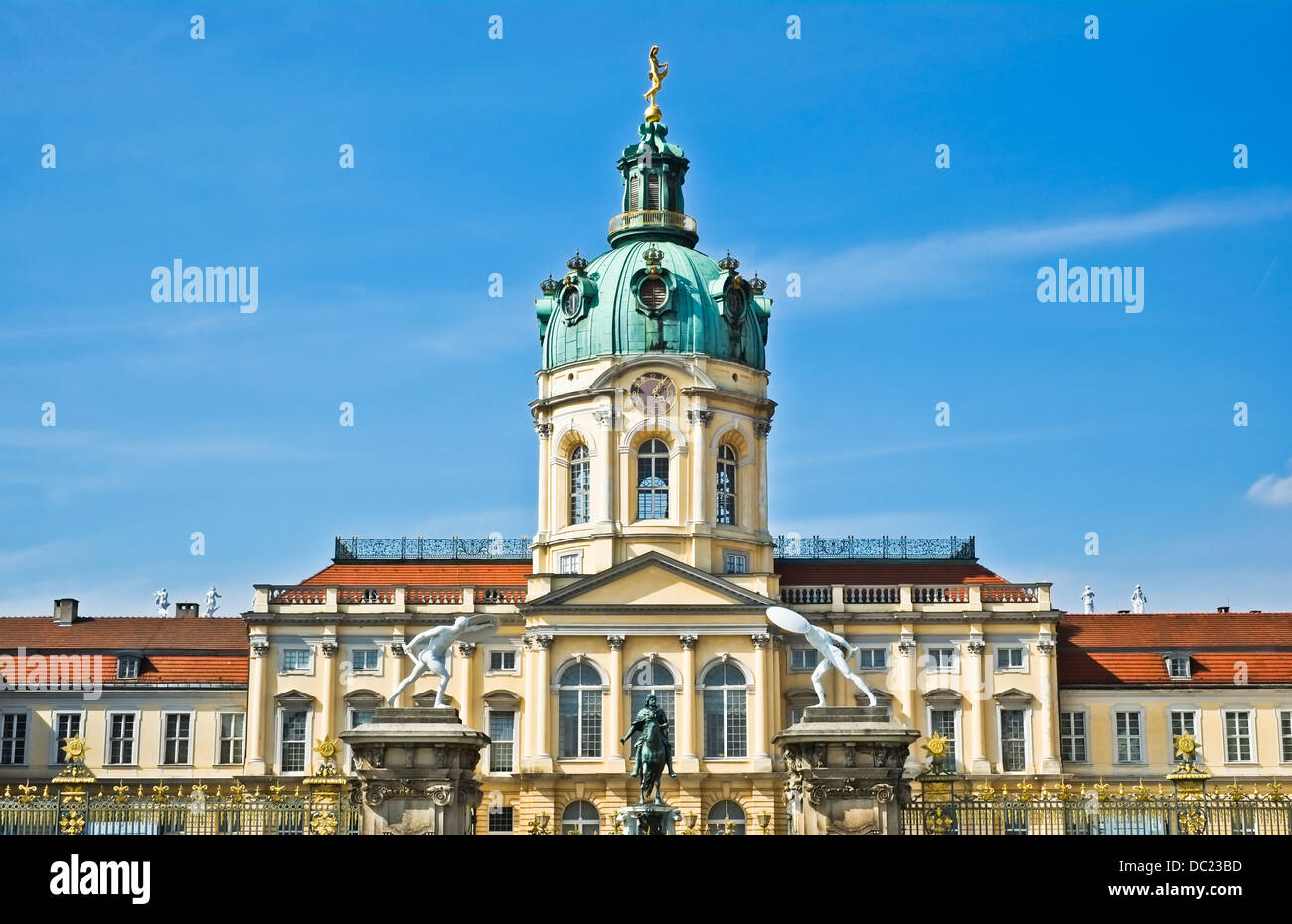 Schloss Charlottenburg - Palace Charlottenburg in Berlin, Germany Stock Photo