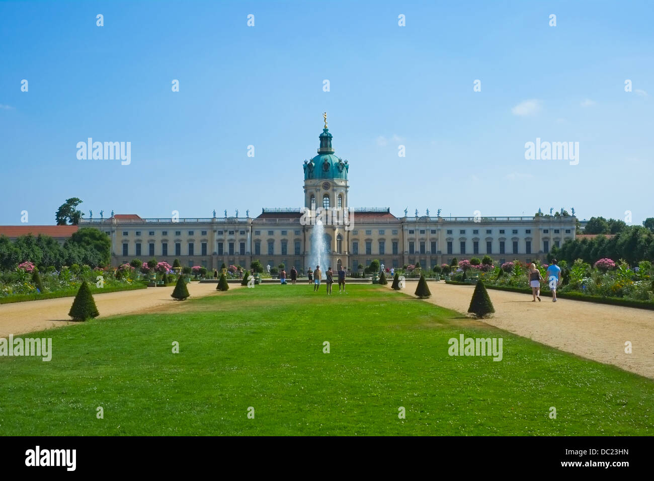 Schloss Charlottenburg palace in Berlin Stock Photo