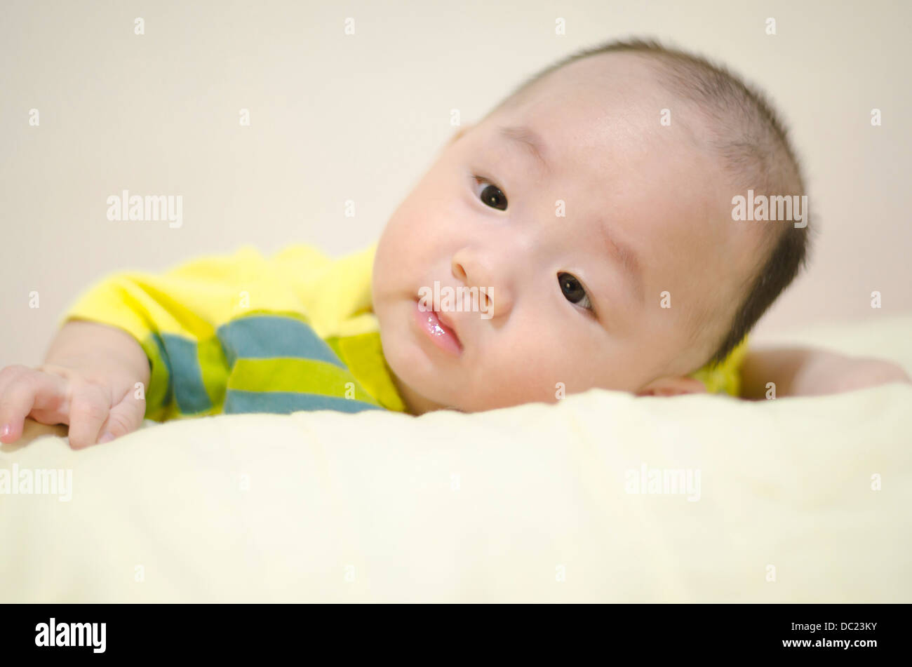 Asian infant Stock Photo