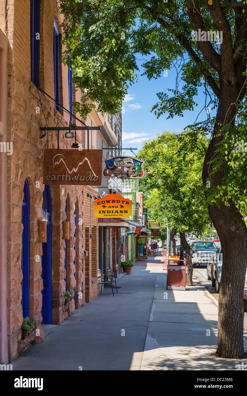 Main Street in downtown Moab, Utah, USA Stock Photo Alamy