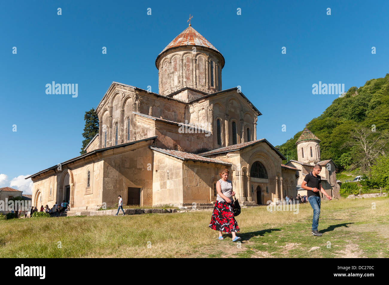 Church of Virgin at the Gelati Monastery near Kutaisi, Georgia Stock Photo