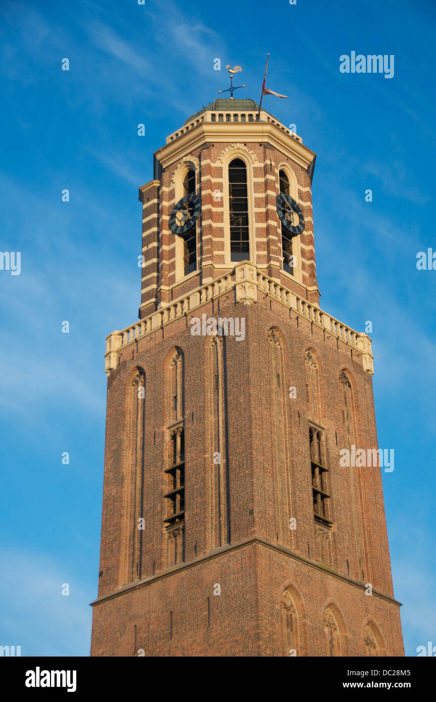 Pepperbox tower Roman Catholic Basilica Zwolle Holland Stock Photo