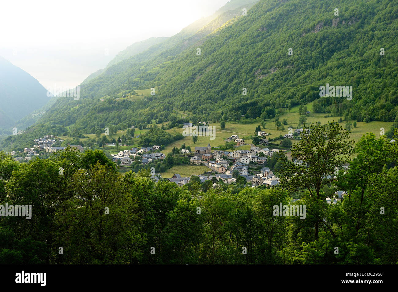 Luz Saint Sauveur, Pyrenees, France Stock Photo Alamy