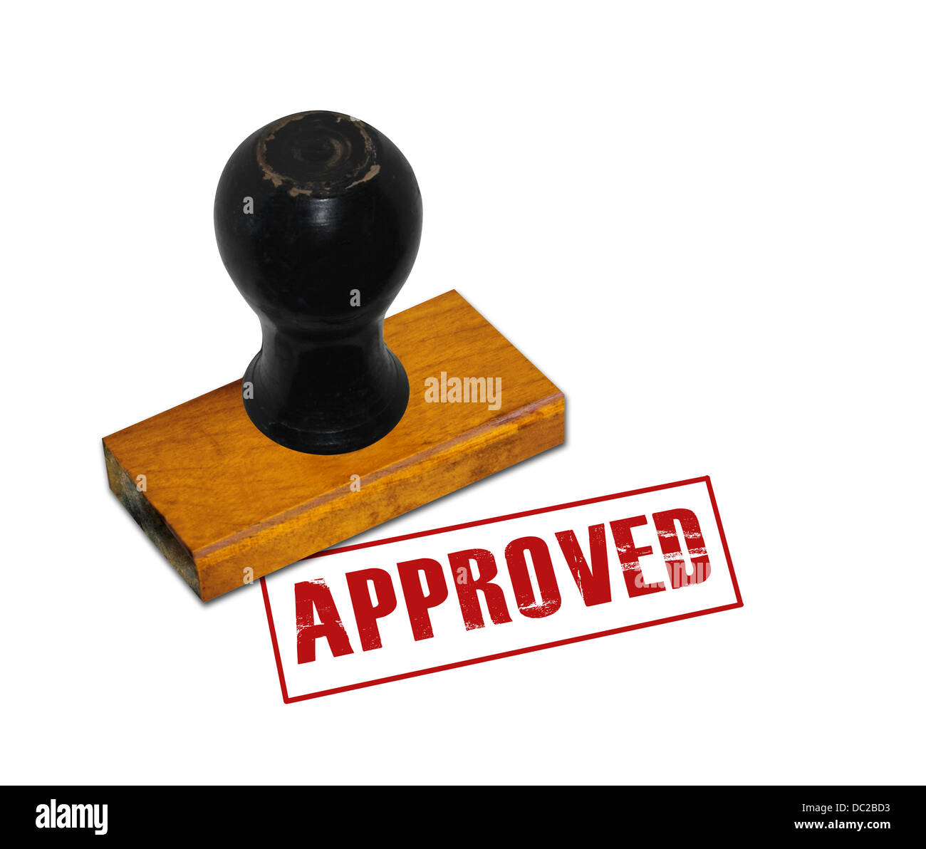 Approved approved stamp hi-res stock photography and images - Alamy