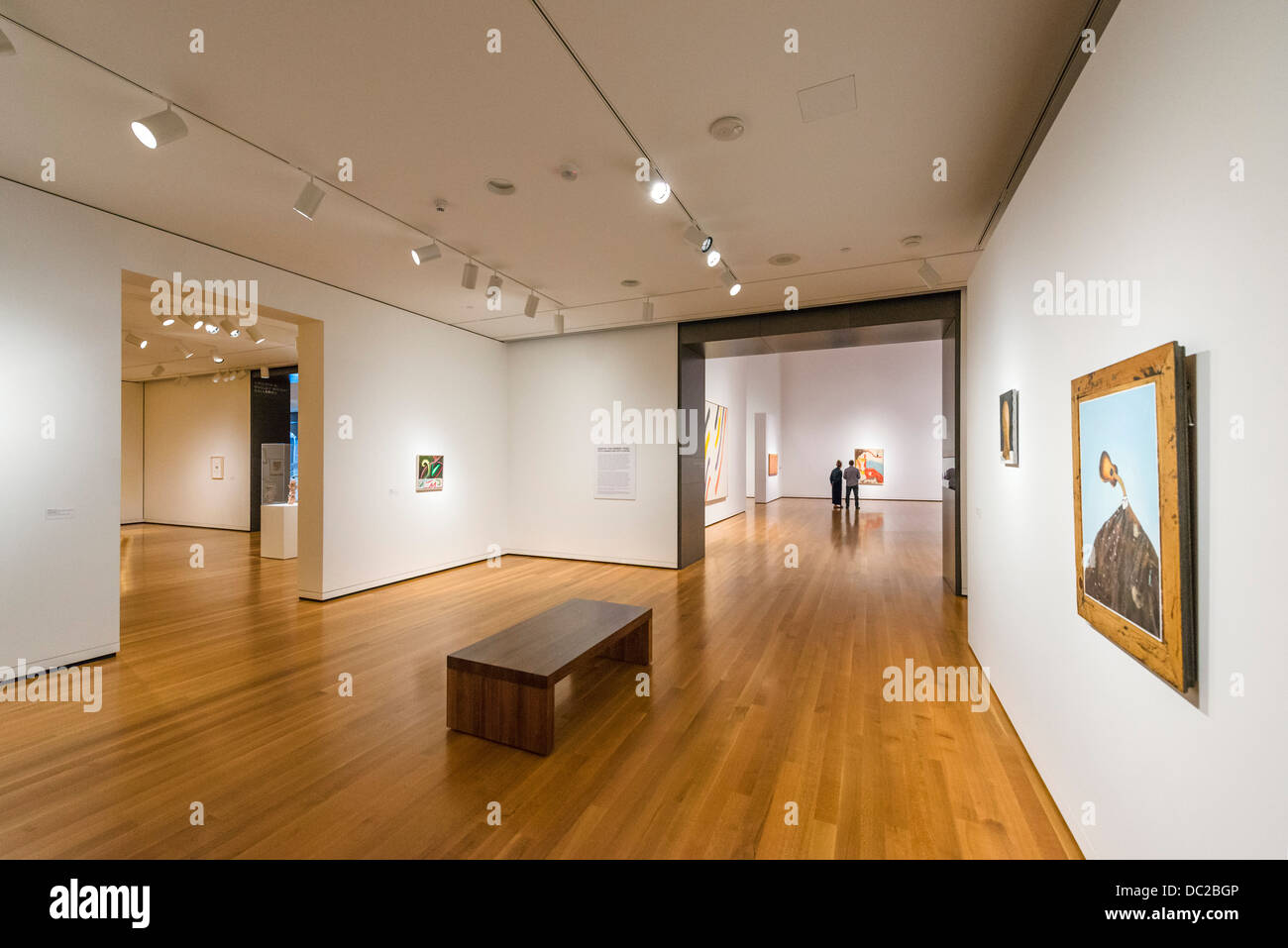 Gallery in Seattle Art Museum, Seattle, Washington, USA Stock Photo