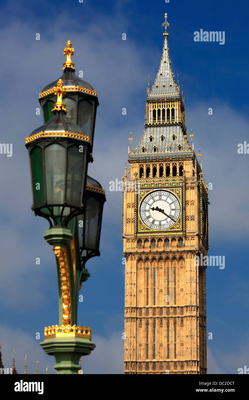 Elizabeth Tower or Big Ben, London, UK Stock Photo