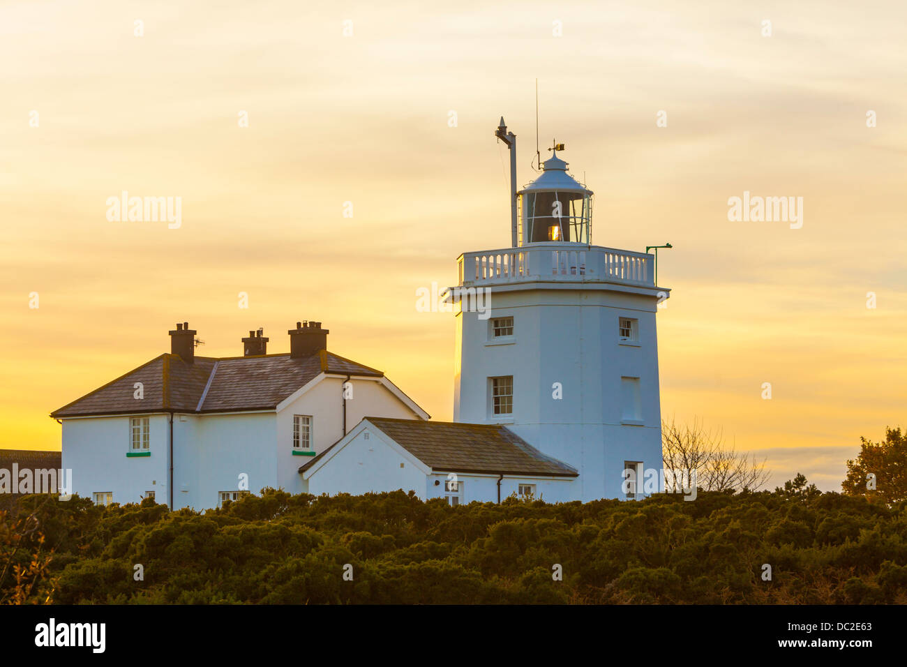 Cromer lighthouse, North Norfolk, UK Stock Photo