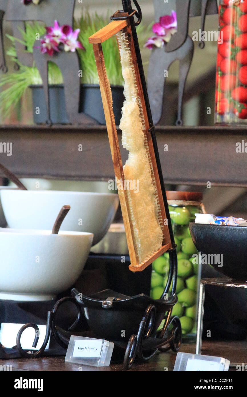 A at breakfast time Stock Photo Alamy