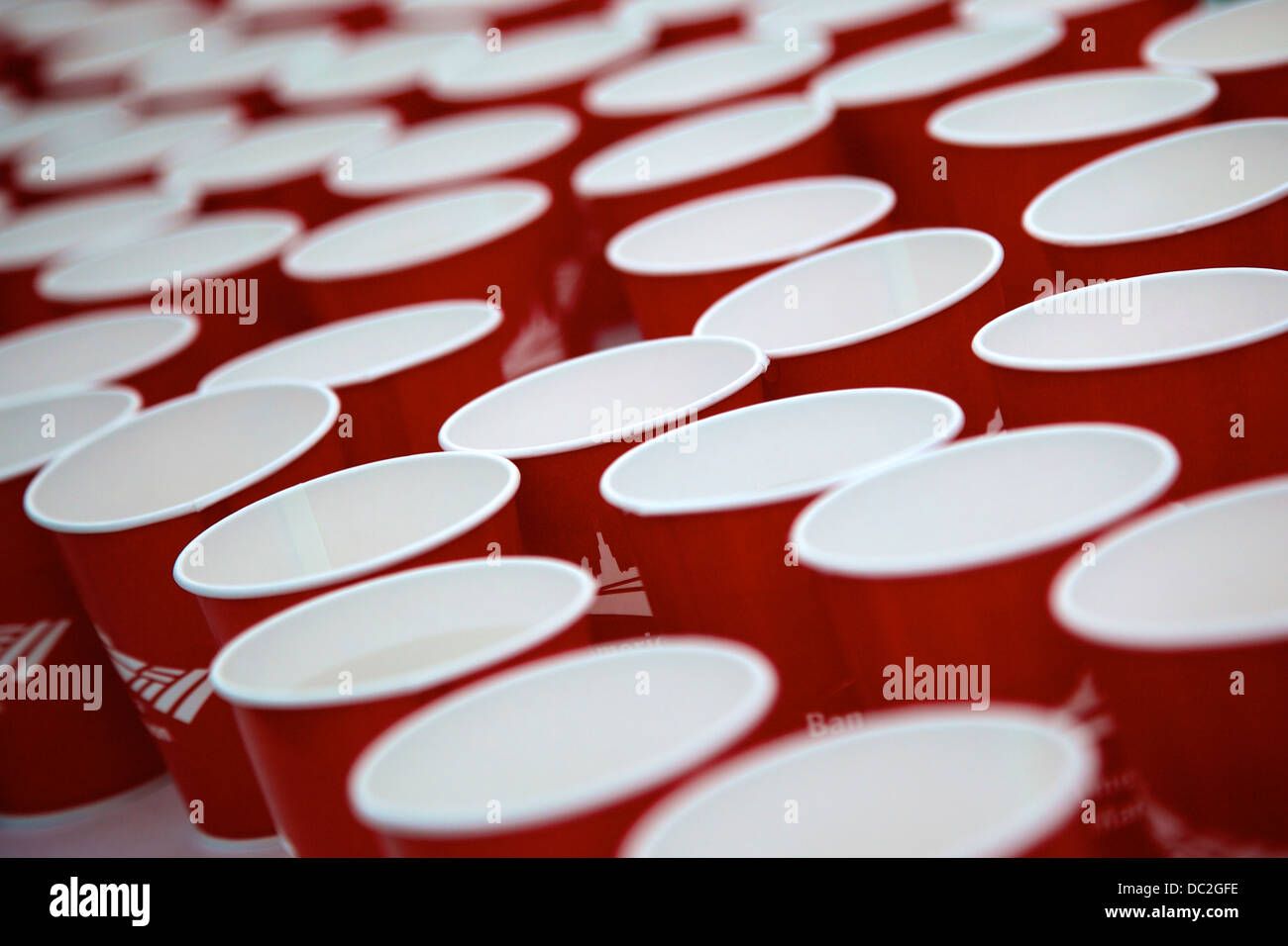 papercup bank of america marathon chicago Stock Photo - Alamy