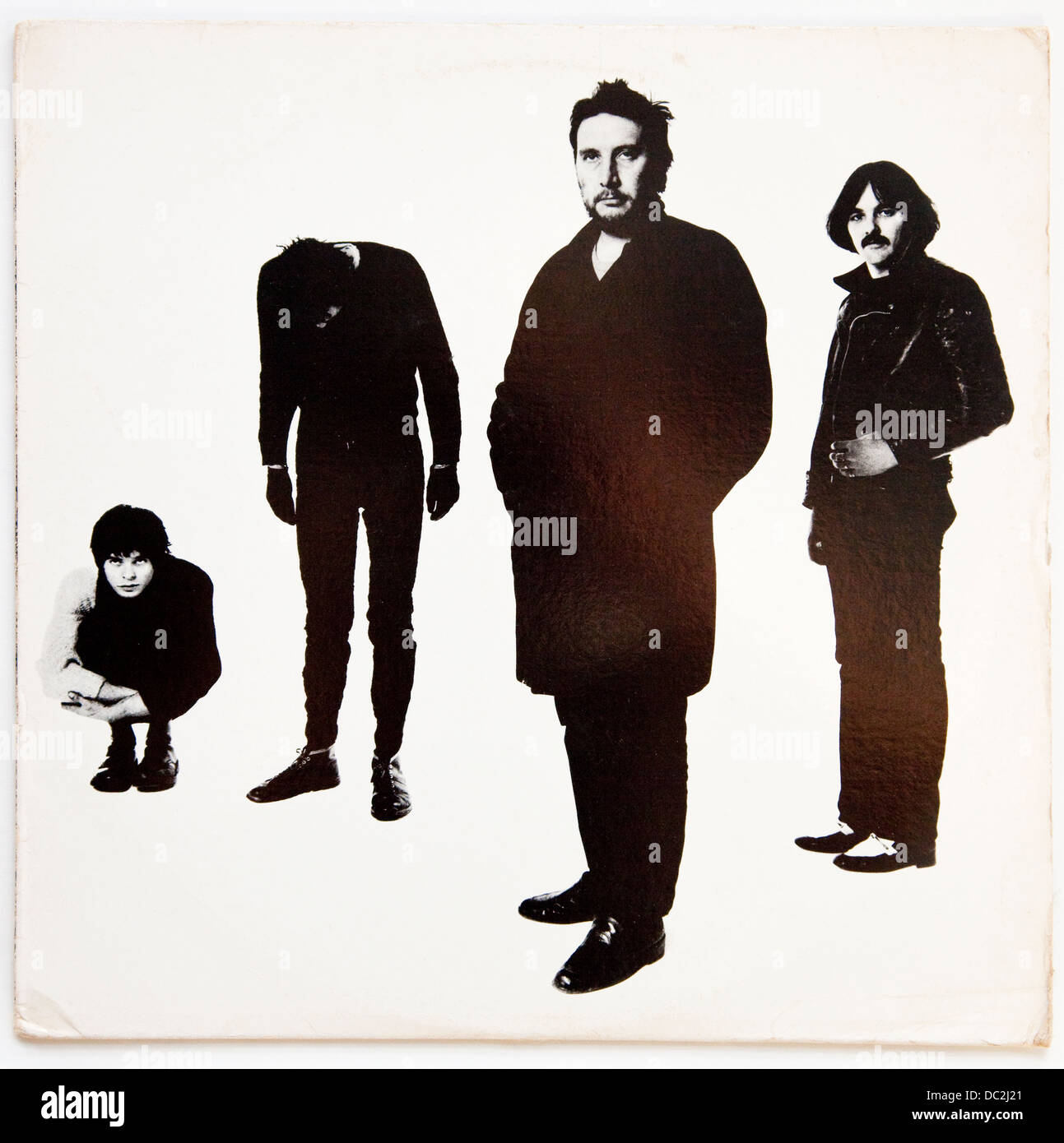 The Stranglers- Black and White, 1978 album cover, on A&M Records - Editorial use only Stock Photo